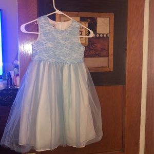 Girls baby blue dress